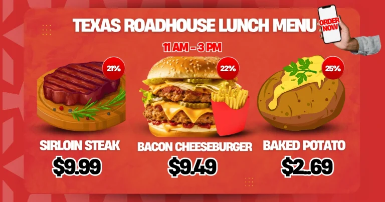 Texas Roadhouse Lunch Menu