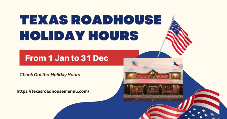 Texas Roadhouse Holiday hours