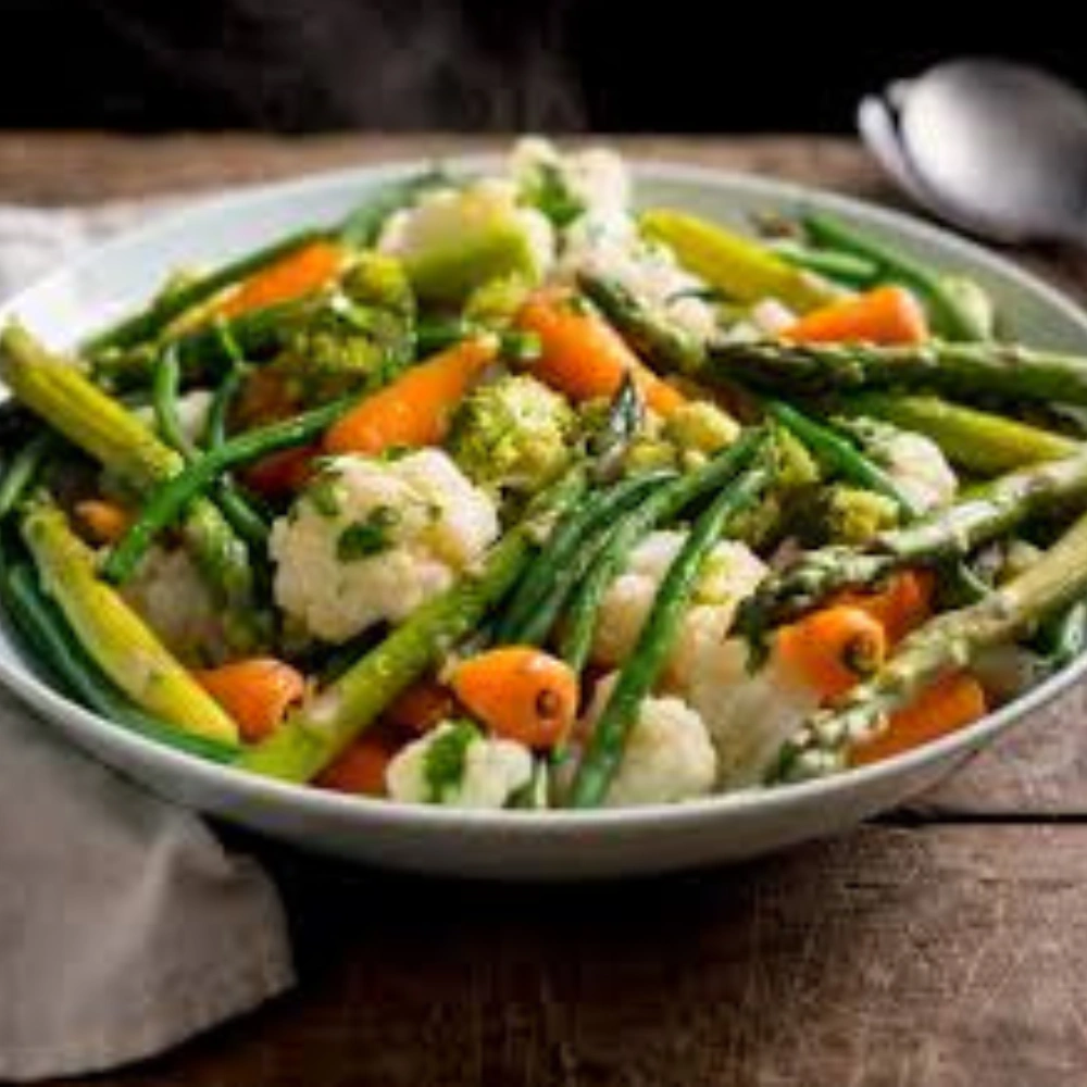 Steamed Vegetables -  